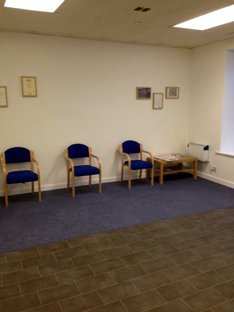 Kirkintilloch waiting room